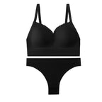 TELSİZ NEFES ALABİLEN DİKİŞSİZ DANTEL DETAYLI TOPARLAYICI SÜTYEN