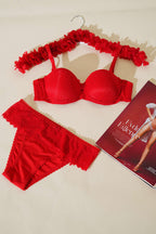 DANTELLİ DESTEKLİ SÜTYEN SÜTYEN TAKIMI