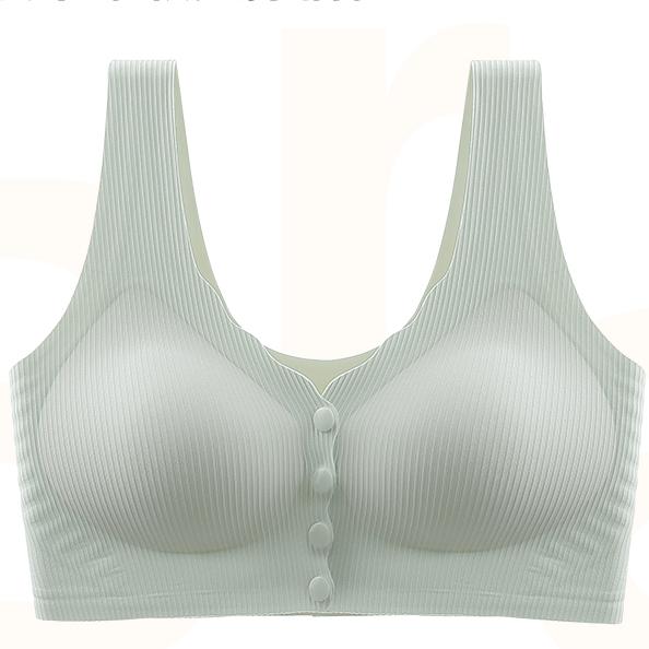 ÖNDEN DÜĞMELİ TELSİZ DİKİŞSİZ TOPARLAYICI LAZER KESİM SÜTYEN