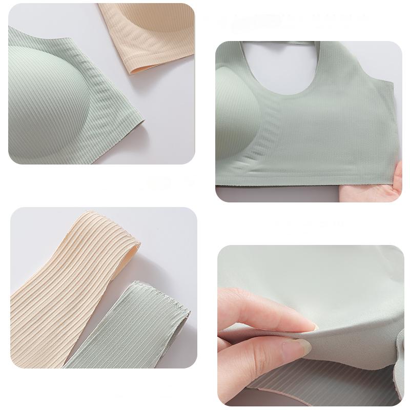 ÖNDEN DÜĞMELİ TELSİZ DİKİŞSİZ TOPARLAYICI LAZER KESİM SÜTYEN